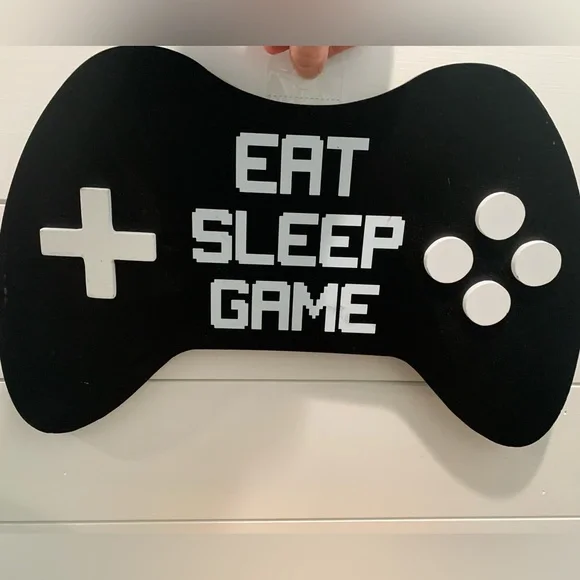 Brand new, Hobby Lobby, eat sleep game, wall decor. - Picture 2 of 4